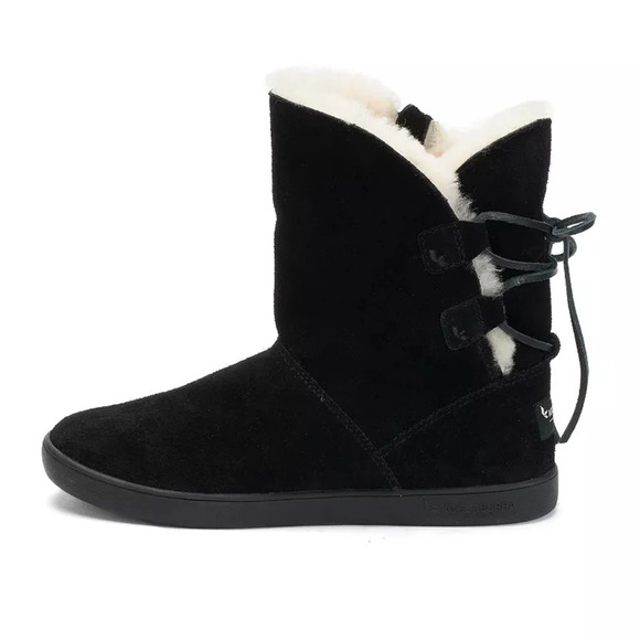 Koolaburra by Ugg Shazi Short Black Winter Boots Size 6 - Picture 1 of 6